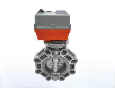 CPVC电动式蝶阀